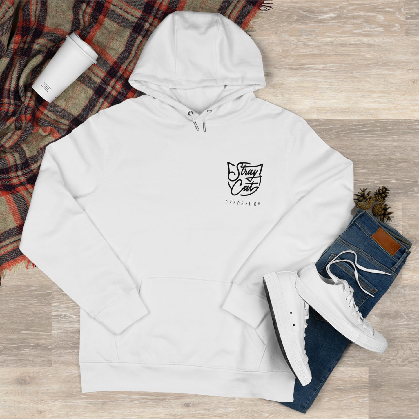 Stray Cat Logo Hoodie