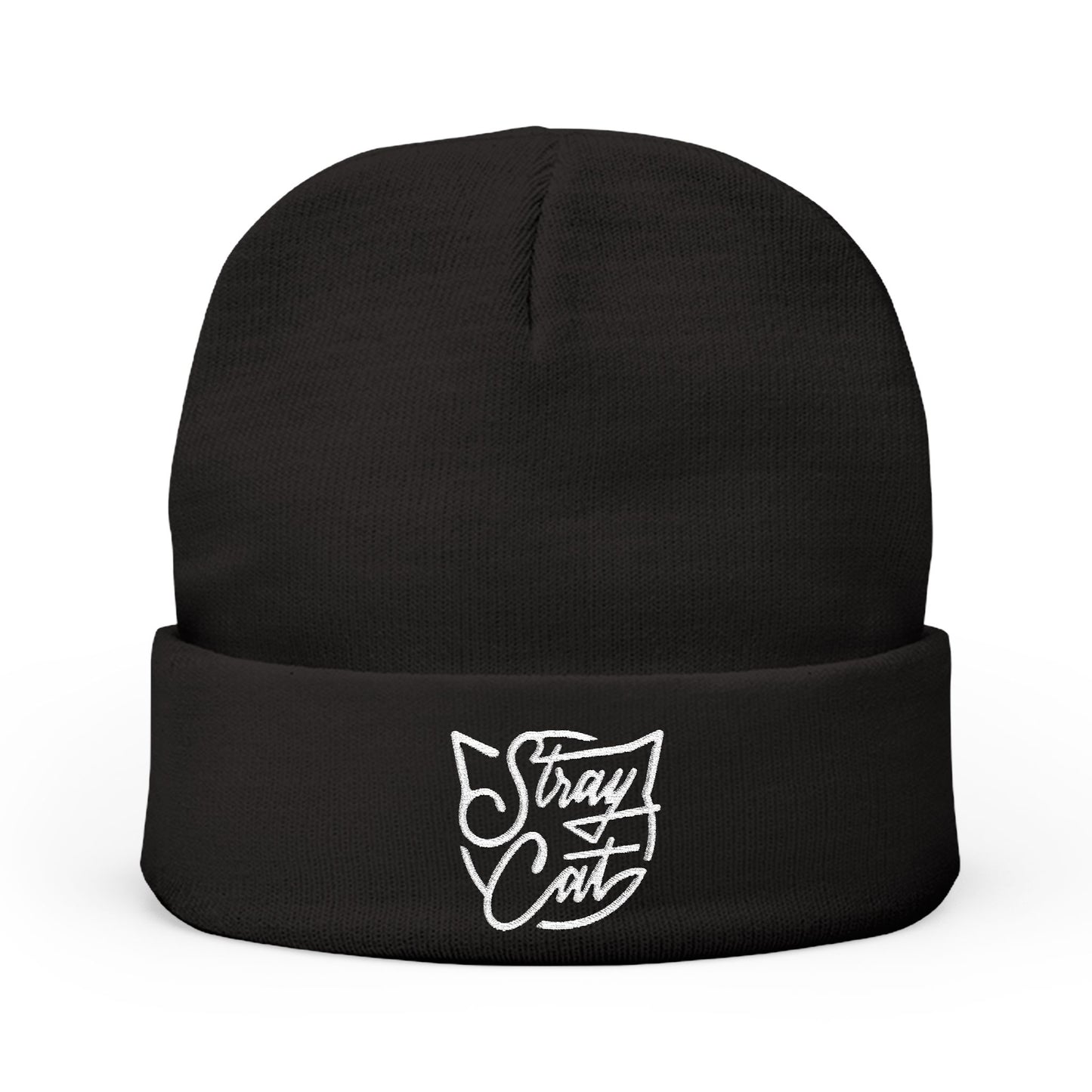 Stray Cat Logo Knit Beanie