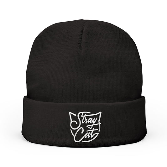 Stray Cat Logo Knit Beanie