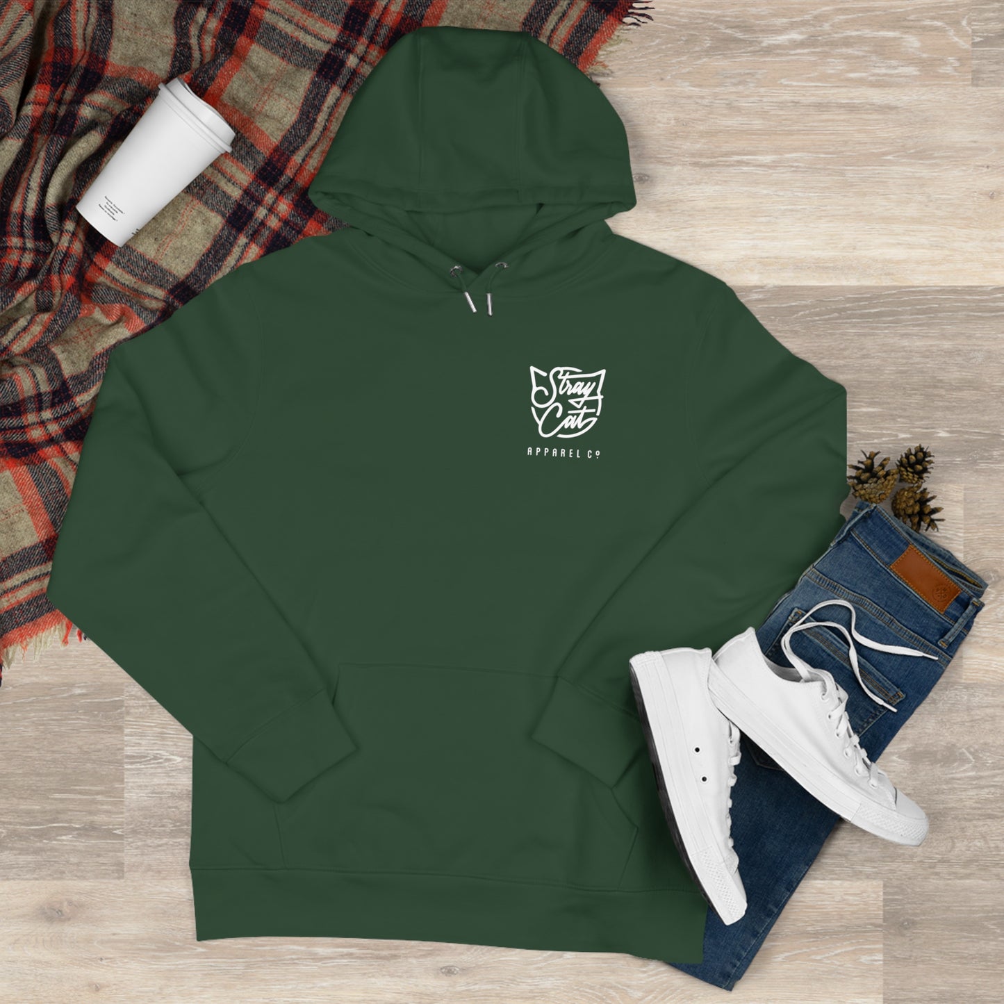 Stray Cat Logo Hoodie
